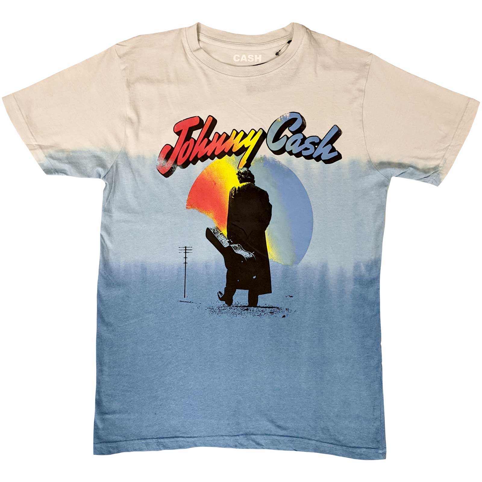 Image of Johnny Cash T-shirt - Walking Legend Rock Off
